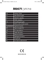 Preview for 1 page of Emos VT-710 Manual