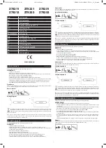 Preview for 1 page of Emos Z73211 Instruction Manual