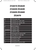 Preview for 1 page of Emos ZS2610 Manual