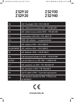 Предварительный просмотр 1 страницы Emos ZS2910 Manual