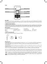 Предварительный просмотр 21 страницы Emos ZY1937 Manual