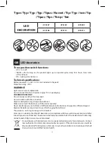 Предварительный просмотр 2 страницы Emos ZY2107 Instruction Manual