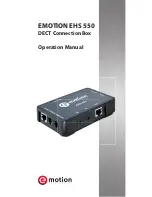 Предварительный просмотр 1 страницы EMOTION EHS 550 Operation Manual