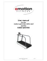 EMOTION motion sprint 600 User Manual preview