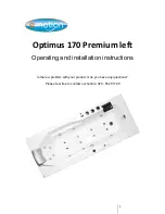 EMOTION Optimus 170 Premium left Operating And Installation Instructions preview