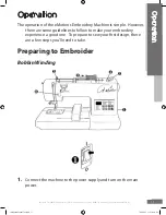 Preview for 11 page of eMotions Embroidery Machine User Manual