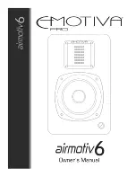 Emotiva Airmotiv 5 Owner'S Manual предпросмотр