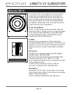 Предварительный просмотр 16 страницы Emotiva Airmotiv XS User Manual