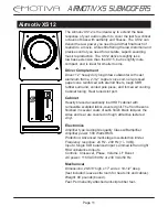 Предварительный просмотр 17 страницы Emotiva Airmotiv XS User Manual