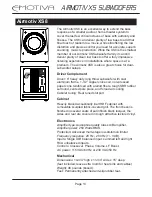 Предварительный просмотр 19 страницы Emotiva Airmotiv XS User Manual