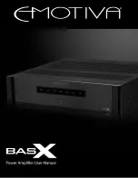 Preview for 1 page of Emotiva basX A-300 User Manual