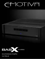 Emotiva BasX A-400Z User Manual предпросмотр