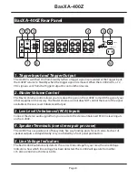 Preview for 12 page of Emotiva BasX A-400Z User Manual