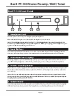 Preview for 12 page of Emotiva BASX PT-100 User Manual