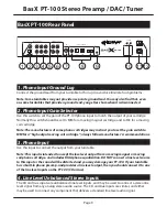 Preview for 13 page of Emotiva BASX PT-100 User Manual