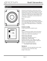 Preview for 16 page of Emotiva BASX User Manual