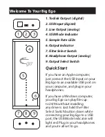 Предварительный просмотр 2 страницы Emotiva Big Ego User Manual