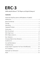 Предварительный просмотр 5 страницы Emotiva ERC-3 GEN 2 User Manual