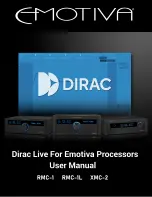Emotiva RMC-1 User Manual предпросмотр