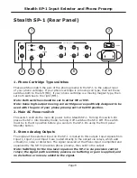 Preview for 12 page of Emotiva Stealth SP-1 User Manual