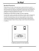 Предварительный просмотр 13 страницы Emotiva X-Ref Series User Manual