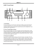 Preview for 11 page of Emotiva XSP-1 User Manual