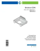 Preview for 1 page of Emotron CDN Series Mounting Instructions