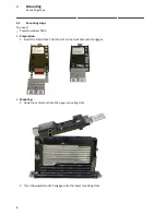 Предварительный просмотр 4 страницы Emotron DSV15-35 Mounting Instruction