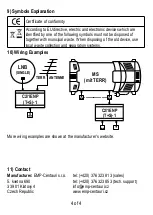 Предварительный просмотр 4 страницы EMP-Centauri C2/1ENP(T+S)-1 Instruction Manual