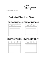 Preview for 1 page of Empava EMPV-24WOA01 Instruction Manual