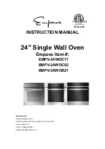 Empava EMPV-24WOB21 Instruction Manual preview