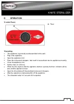 Предварительный просмотр 6 страницы EMPERO EMP.BST.001 Instruction Manual