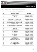 Предварительный просмотр 10 страницы EMPERO EMP.WF.010 Instruction Manual