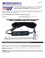 Preview for 1 page of Emperor Aquatics 02818 Instructions Manual