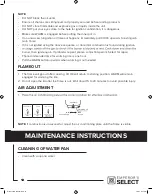 Preview for 12 page of EMPEROR'S SELECT 478EGRC110LP User Manual