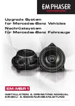 Preview for 1 page of EMPHASER EM-MBR1 Installation & Operating Manual