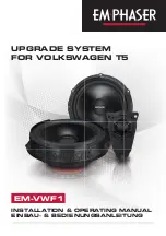 Preview for 1 page of EMPHASER EM-VWF1 Installation & Operating Manual