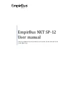 EmpirBus NXT SP-12H-C User Manual предпросмотр