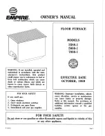 Empire Comfort Systems 3588-1 Owner'S Manual preview