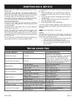 Preview for 17 page of Empire Comfort Systems AV36MTEKN-1 Installation Instructions And Owner'S Manual