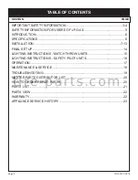 Preview for 2 page of Empire Comfort Systems B3STHK18STN-1 Installation Instructions And Owner'S Manual