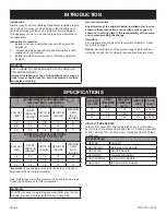 Preview for 6 page of Empire Comfort Systems B3STHK18STN-1 Installation Instructions And Owner'S Manual