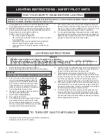 Preview for 15 page of Empire Comfort Systems B3STHK18STN-1 Installation Instructions And Owner'S Manual