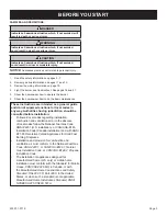 Preview for 3 page of Empire Comfort Systems BFE2124MTN Installation Instructions And Owner'S Manual