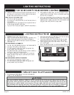 Preview for 16 page of Empire Comfort Systems BFE2124MTN Installation Instructions And Owner'S Manual