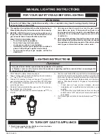 Предварительный просмотр 17 страницы Empire Comfort Systems BFM2124MTN Installation Instructions And Owner'S Manual