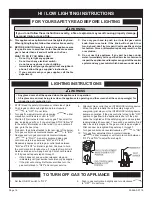 Preview for 16 page of Empire Comfort Systems BFR2124RN Installation Instructions And Owner'S Manual