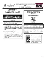 Preview for 1 page of Empire Comfort Systems Boulevard LS41THF-1 Installation Instructions And Owner'S Manual