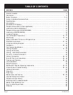 Preview for 2 page of Empire Comfort Systems Boulevard MULTIFUNCTION REMOTE DVLL48SP Installation Instructions And Owner'S Manual