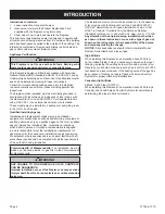 Preview for 4 page of Empire Comfort Systems Boulevard MULTIFUNCTION REMOTE DVLL48SP Installation Instructions And Owner'S Manual